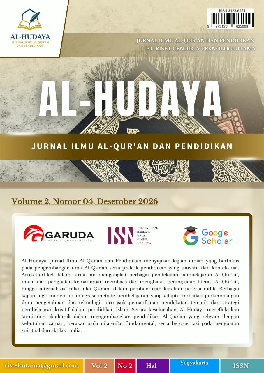 					View Vol. 2 No. 04 (2026): Al-Hudaya : Jurnal Ilmu Al-Quran dan Pendidikan 
				